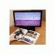 CARSON Digital TV Magnifier Loupe, Silver/Black DR-300