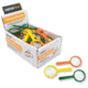 Carson MagniRama Assorted 3x Mini-Magnifiers, Pack of 50, Black/Grey JD-3MU