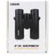 Carson Optical VX Series 10x42mm Porro Prism Binoculars, Black, VX-042