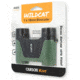 Carson Optical Wild Cat Series 7x18mm Binoculars, Green, 3.2 in x 4.4 in x 1.3 in, WC-718