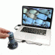 Carson zPix300 86x-457x Digital Microscope, Grey/Black MM-940