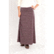 Carve Designs Abbie Maxi Skirt - Women's-Brown Stripe-Small
