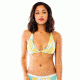 Carve Designs Abilene Reversible Top, Womens, Playa Stripe / Gold Palms, XS, BTKC33-407-XS