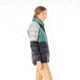 Carve Designs Alta Puffer Jacket - Women's-Black/Agave/Glacier-Large, OWHY64-129-LG