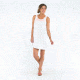 Carve Designs Brooke Dress, White, SM, DKBR65-133-SM
