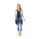 Carve Designs Broughton Wrap Sweater - Womens, Iron, Extra Small, SWBR18-037-XS