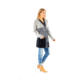 Carve Designs Broughton Wrap Sweater - Womens, Iron, Extra Small, SWBR18-037-XS