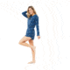 Carve Designs Cora Long Sleeve Shortie - Womens, Dusk Meadow, Small/Medium, TLSH53-518-SM