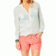Carve Designs Dylan Gauze Shirt - Women's-Mint Aruba Stripe-Large