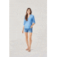 Carve Designs Dylan Gauze Shirt -Womens, Bluebay Stripe, Small, TWDG26-545-SM