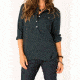 Carve Designs Hammond Popover - Women's-Hunter Windowpane-Large