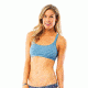Carve Designs Hana Top, Water Stripe, LG, BTSP46-977-LG