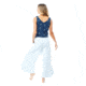 Carve Designs Insley Loose Cropped Pant - Womens, Sky Stripe, Small/Medium, PTLC49-904-SM