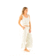Carve Designs Insley Loose Cropped Pant - Womens, Stone Stripe, Small/Medium, PTLC49-065-SM