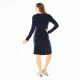 Carve Designs Jones Longsleeve Dress - Women's-Black-Large, DRBS11-001-LG
