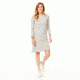 Carve Designs Jones Longsleeve Dress - Women's-Glacier-Medium, DRBS11-099-MD