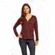 Carve Designs Laguna Henley Shirt - Womens-Spice-Large