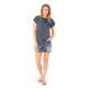 Carve Designs Lola Tee - Womens, Dusk Stripe, Medium, TSCB18-591-MD