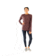 Carve Designs Maywood Long Sleeve Tee - Womens, Merlot, Extra Small, TLNV35-621-XS
