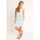 Carve Designs Meadow Dress - Women's-White Nautical-Small