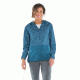 Carve Designs Neve Anorak Jacket, Womens, Water Stripe with Indigo, XS, SWAN88-977-XS