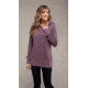 Carve Designs Maison Hoodie - Women's-Fig w/ Espresso-Large