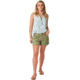Carve Designs Oahu 4in Twill Short - Womens, Olive, 2, SHOH71-350-02