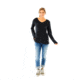 Carve Designs Port V-Neck - Womens, Black, Extra Small, SWPV18-001-XS