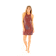Carve Designs Sanitas Dress - Womens, Merlot Sol, Large, DKSD25-643-LG