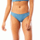 Carve Designs Sanitas Reversible Bottom, Water Stripe / Indigo Paisley, LG, BBRV27-977-LG