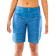 Carve Designs Shaka Short, Womens, Water Stripe with Indigo, 02, SHBP18-977-02