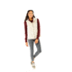 Carve Designs Silverton Reversible Vest - Womens, Merlot/Birch Sol, Extra Small, OWTB77-621-XS