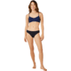 Carve Designs St. Barth Reversible Bottom -Womens, Black/Navy, Extra Small, BBNA10-012-XS