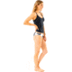Carve Designs Stinson Tankini Top - Womens, Black, Extra Small, BKCA65-001-XS
