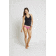 Carve Designs Timor Tankini Top - Womens-Black-Large