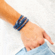 Carve Designs Water Bracelet, Indigo Paisley, OS, HTBC25-427-OS