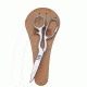 Case 48-8 Multi Purpose Shears, Cutting Blades, Cap Lifter, Pry Jar Opener and Light Hammer and Leather Sheath 00367