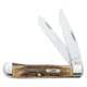 Case 5254 SS Genuine Stag Trapper, Clip and Spey Blades 00175