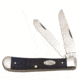 Case 6254 SS Pacific Blue Bone Trapper Folding Knife,4.125in closed 26010
