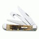 Case 6354GS SS Amber Bone Hunter Trapper, Clip, Gut Hook and Saw Blades 00149