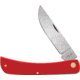 Case American Workman Sod Buster Folding Knife, 4.63in Closed, 3.7in, Carbon Steel, Stonewash Skinner Blade, Red Smooth Synthetic Handle, 73933