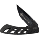 Case BSA Tec-X Exo-Lock T0034.0 Folding Knife, Black, Black finish stainless handle, 18059