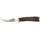 Case Buffalo Horn 7in Pheasant Hunter Knife, BH23-3 1/4 SS, with Leather Sheath in Gift Tin, 17917