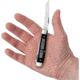 Case Harley Mini Trapper Smooth Folding Knife, 3.5in Closed, Mirror Clip/Spey Blades, Black Smooth Synthetic Handle, 52231