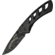 Case Harley Tec X Exo-Loc Folding Knife,4in,440A Steel,Drop Point,Black,Skeletonized Handle CA52092