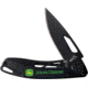 Case John Deere Tec X Dinero T0063.25MC Folding Knife, Black, Black stainless handle, 15769