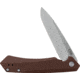 Case Kinzua Folding Knife, 4.75in Closed, S35VN, 3.35in Stonewash Tanto Blade, Brown Smooth Aluminum Handle, 64692