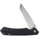 Case Kinzua Folding Knife, 4.75in Closed, S35VN, 3.35in Stonewash Tanto Blade, Black Textured Aluminum Handle, 64684