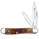 Case Knife BSA Antique Bone Peanut Embellished Clip and Pen Blade 2 7/8 in / 7.3cm closed 18035