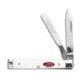 Case Knives Case Knives Baby Doc Knife Standard Jig White Synthetic SparXX 6282SP SS 60178, White, Stainless Steel, adult, BHQ-211536